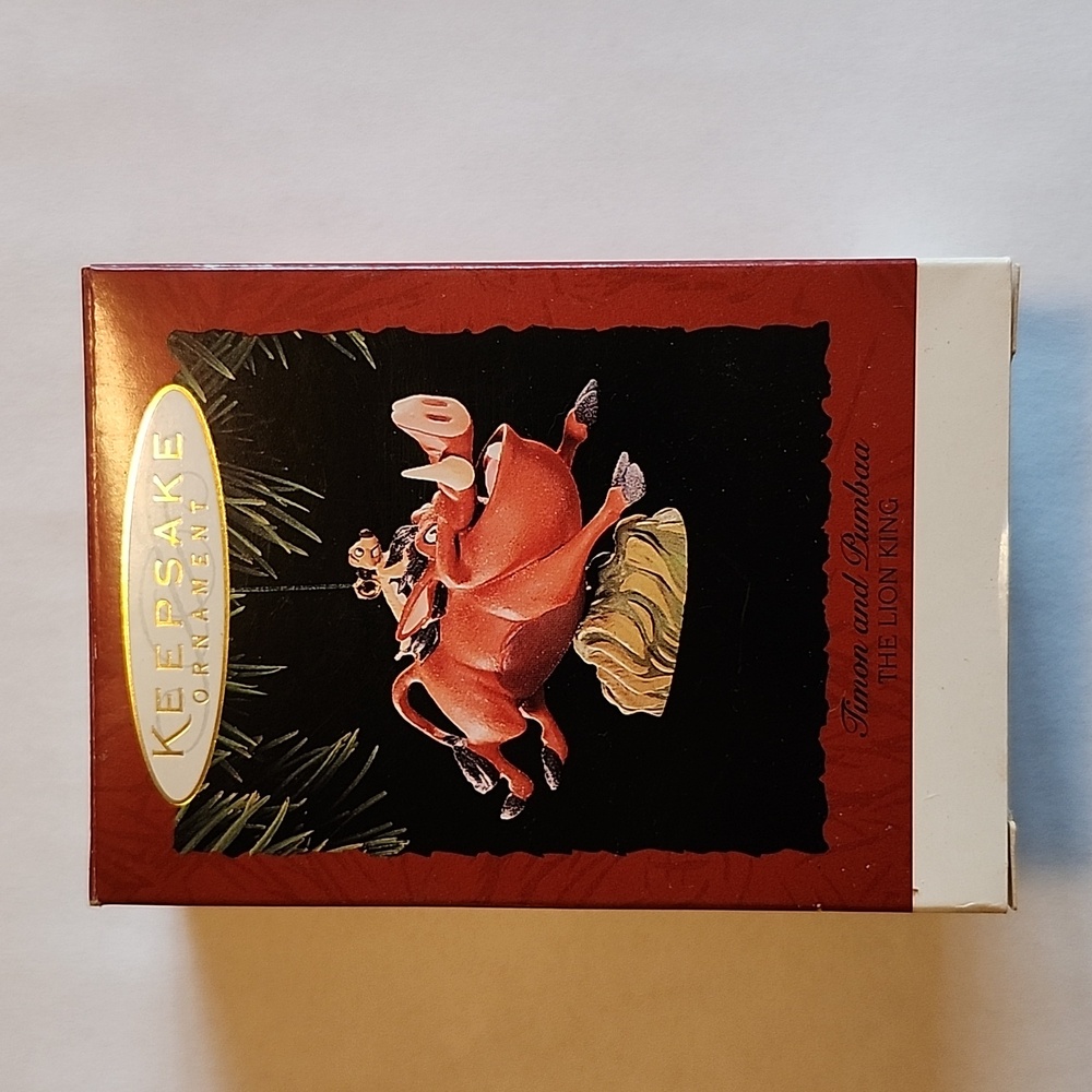 Hallmark Ornament Timon and pumbaa